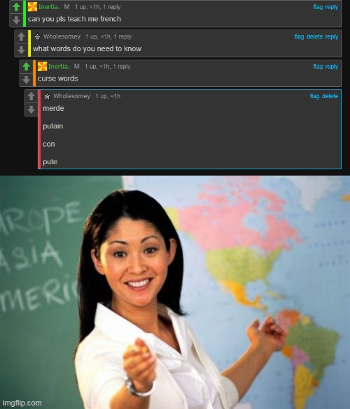 pog im a teachr | made w/ Imgflip meme maker