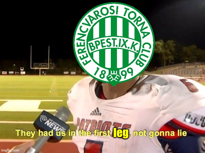 Young Boys 3-2 Ferencvaros |  leg | image tagged in they had us in the first half,young boys,ferencvaros,champions league,soccer,football | made w/ Imgflip meme maker