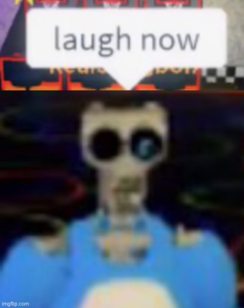 Now. | image tagged in laugh now | made w/ Imgflip meme maker