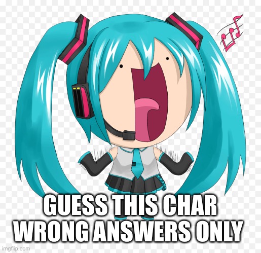 GUESS THIS CHAR WRONG ANSWERS ONLY | made w/ Imgflip meme maker