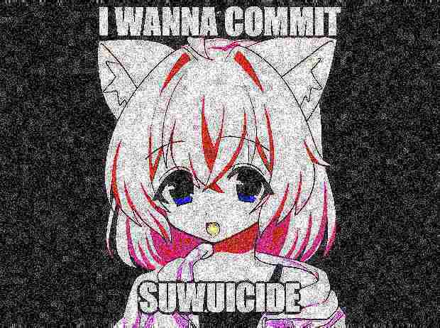 High Quality I wanna commit suwuicide Blank Meme Template