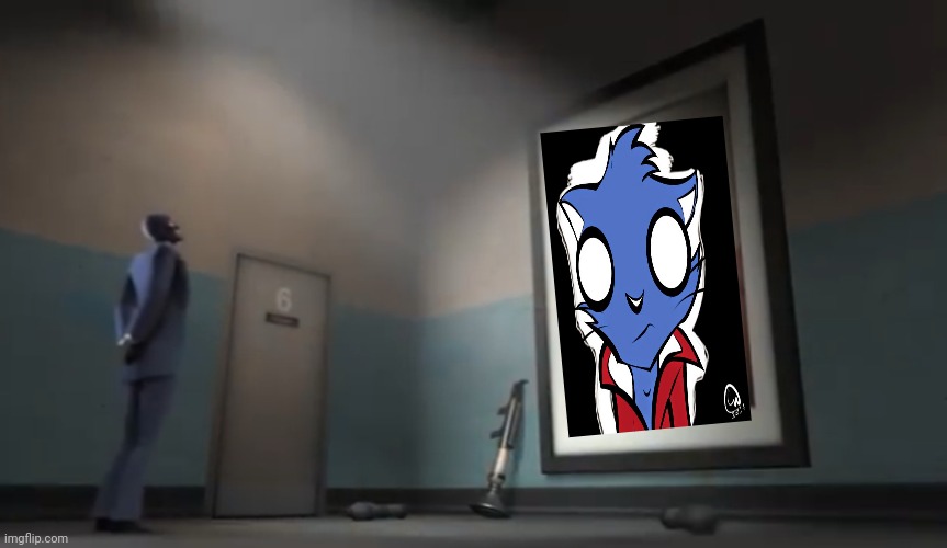 R.I.P Kitty0706, was the best gmod animator | image tagged in spy looking at rick may picture | made w/ Imgflip meme maker