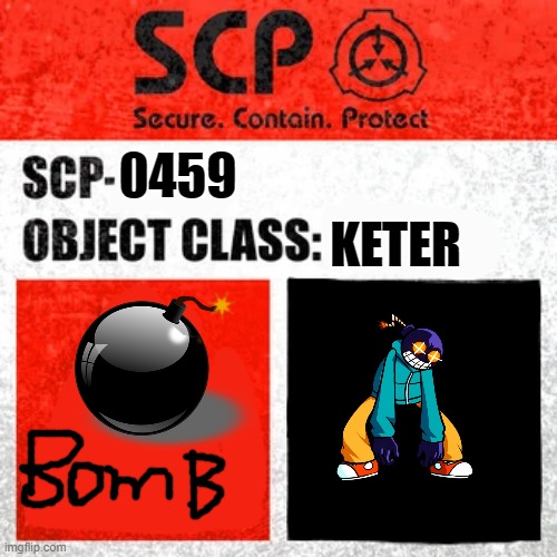 SCP Label Template: Keter | KETER; 0459 | image tagged in scp,scp label template keter | made w/ Imgflip meme maker