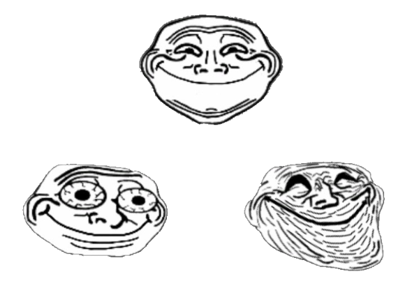 High Quality Trollface pack FINALE Blank Meme Template