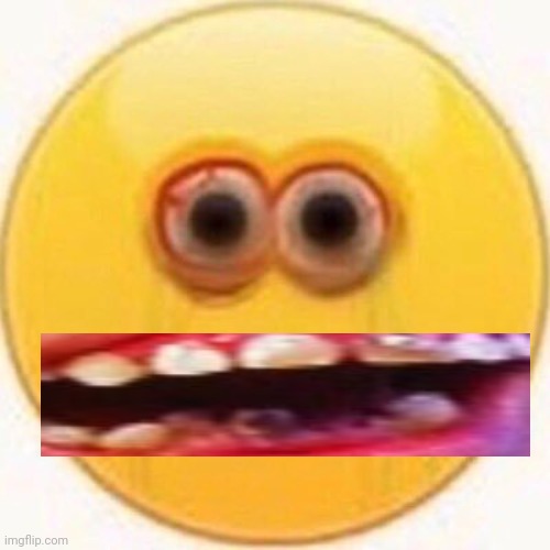 Cursed Emoji | image tagged in cursed emoji | made w/ Imgflip meme maker