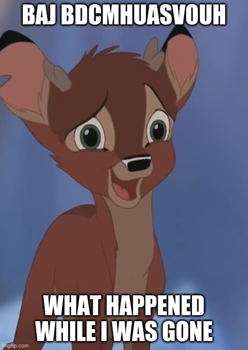 r0nnO | BAJ BDCMHUASVOUH; WHAT HAPPENED WHILE I WAS GONE | image tagged in r0nno | made w/ Imgflip meme maker
