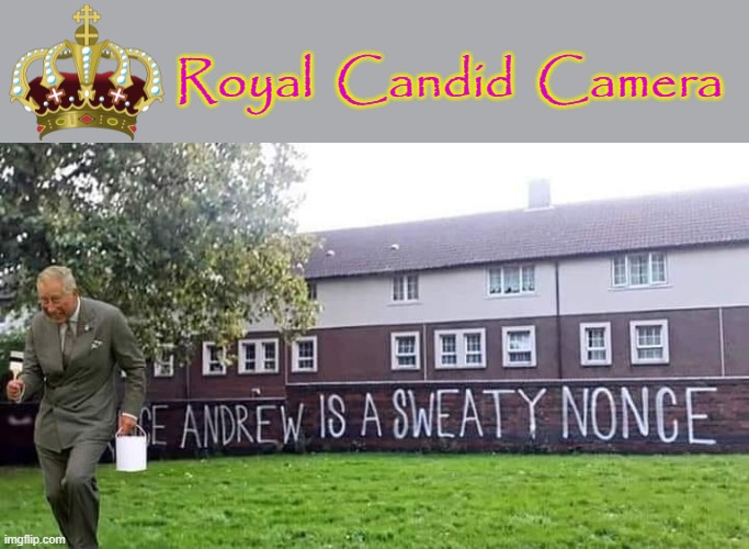 Royal Candid Camera |  Royal  Candid  Camera | image tagged in prince charles | made w/ Imgflip meme maker