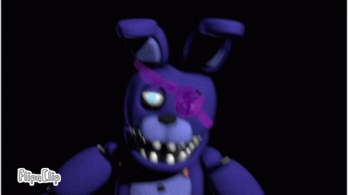 High Quality un-withered bonnie with eyepatch! Blank Meme Template