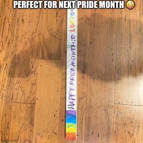 PERFECT FOR NEXT PRIDE MONTH 🤪 | made w/ Imgflip meme maker