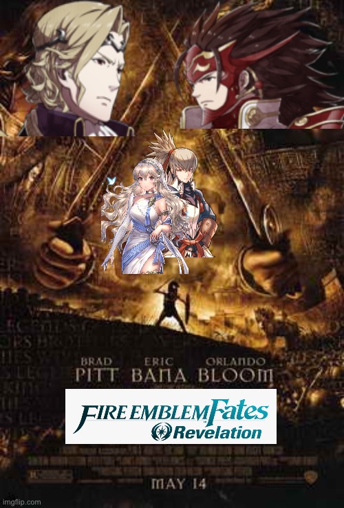 Fire emblem fates movie | image tagged in movie poster | made w/ Imgflip meme maker