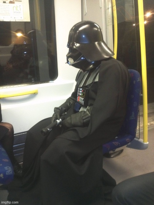 Sad Darth Vader | image tagged in sad darth vader | made w/ Imgflip meme maker