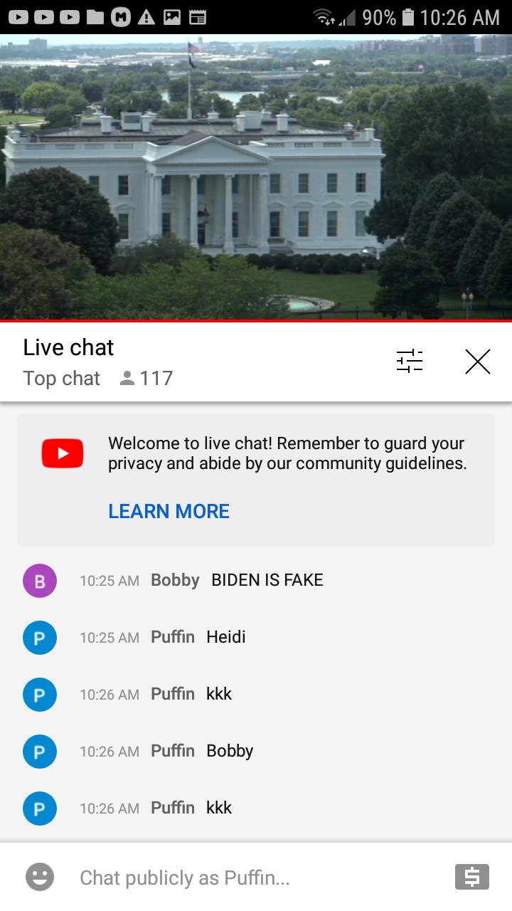 High Quality EarthTV WH chat 7-14-21 #79 Blank Meme Template