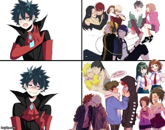 This was my first temp ever | image tagged in deku drake meme | made w/ Imgflip meme maker