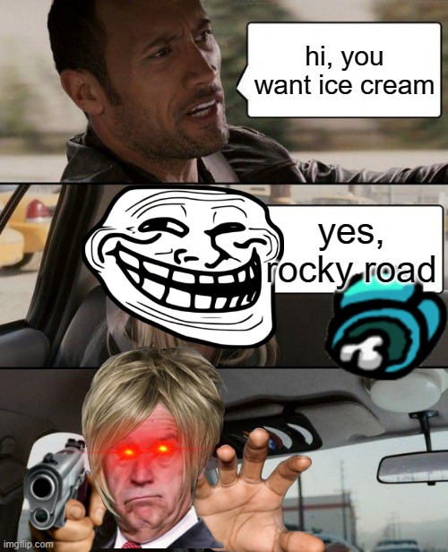 The Rock Driving Meme - Imgflip