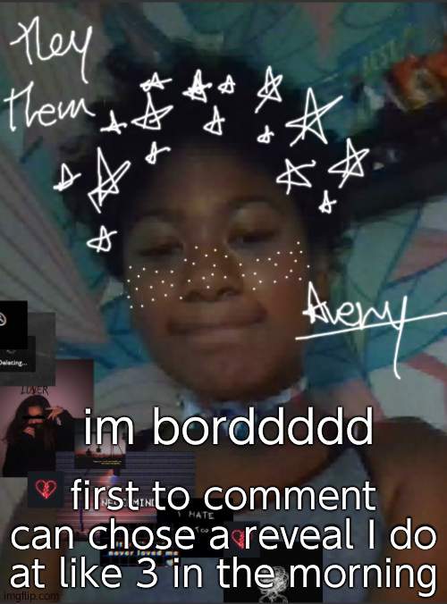 boreddd | im borddddd; first to comment can chose a reveal I do at like 3 in the morning | image tagged in russian_owl temp with meh face | made w/ Imgflip meme maker