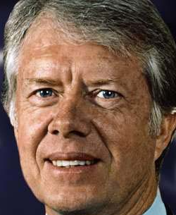 Jimmy Carter smiling Blank Meme Template