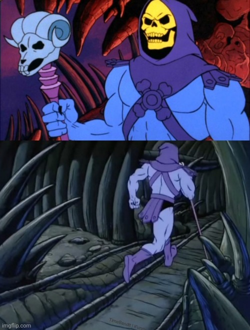Disturbing facts with Skeletor Blank Meme Template