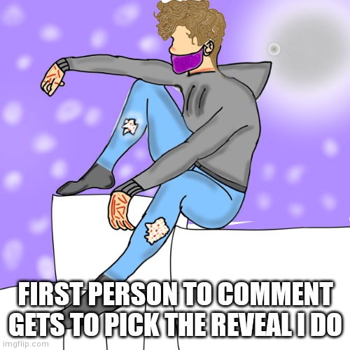 , | FIRST PERSON TO COMMENT GETS TO PICK THE REVEAL I DO | image tagged in not art,yourlocalgay | made w/ Imgflip meme maker