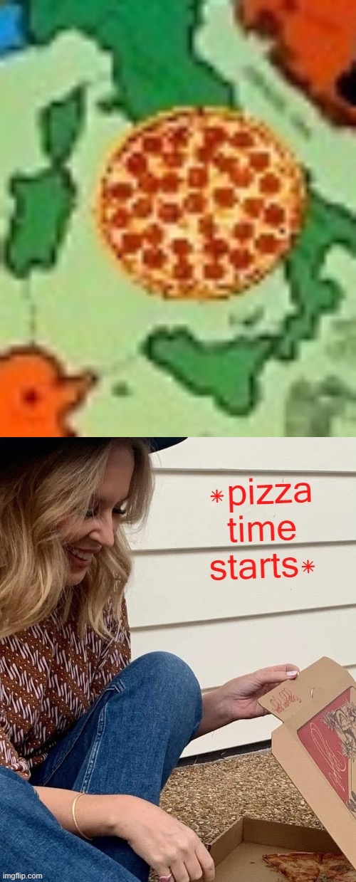 image tagged in kylie pizza time starts | made w/ Imgflip meme maker