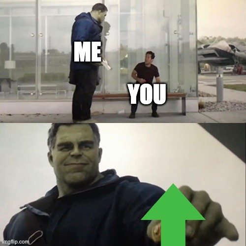 Hulk Taco | ME YOU | image tagged in hulk taco | made w/ Imgflip meme maker