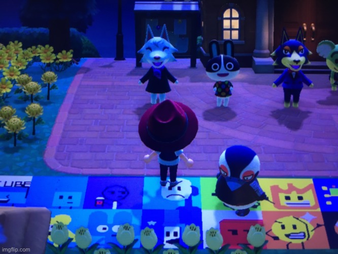 Aye my villagers are singing | made w/ Imgflip meme maker