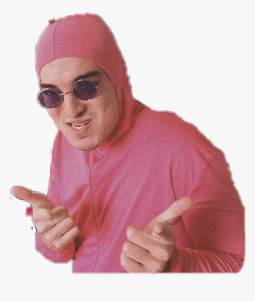 Pink guy approves Blank Meme Template
