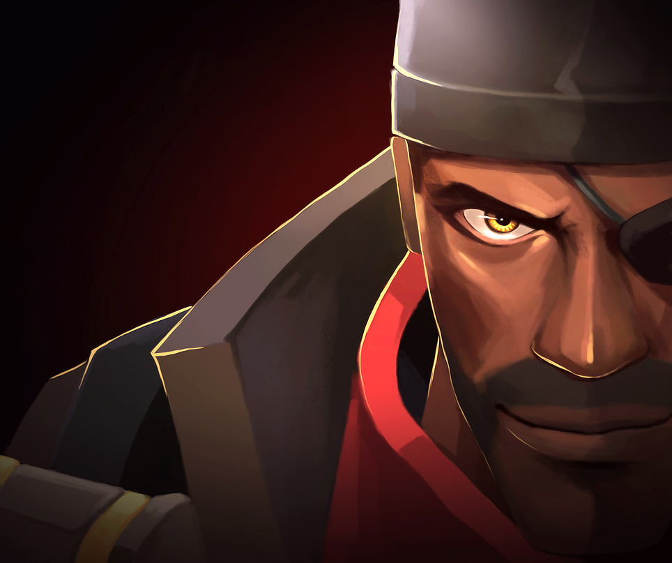 Red Demoman Blank Meme Template