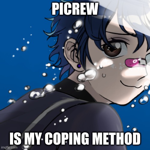 I-just-pulled-an-all-nighter-and-I-feel-like-shit | PICREW; IS MY COPING METHOD | image tagged in haha what am i doing with my life | made w/ Imgflip meme maker