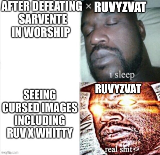 A FNF Sleeping Shaq Meme but It’s Mid-Fight Masses Vers. | RUVYZVAT; RUVYZVAT | image tagged in fnf | made w/ Imgflip meme maker