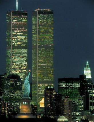 High Quality twin towers Blank Meme Template