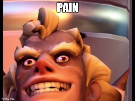 Ratjunk | PAIN | image tagged in ratjunk | made w/ Imgflip meme maker