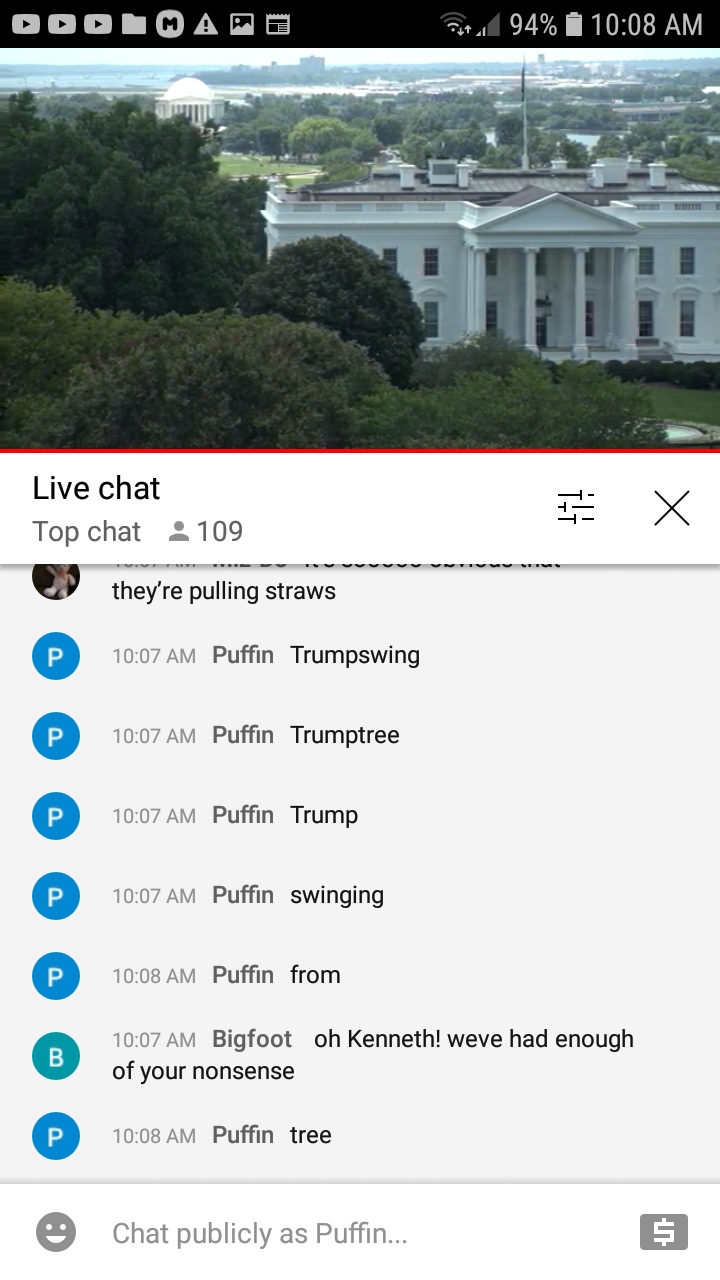 High Quality EarthTV WH chat 7-14-21 #114 Blank Meme Template