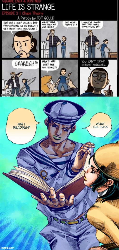 image tagged in what the f am i reading jojolion | made w/ Imgflip meme maker