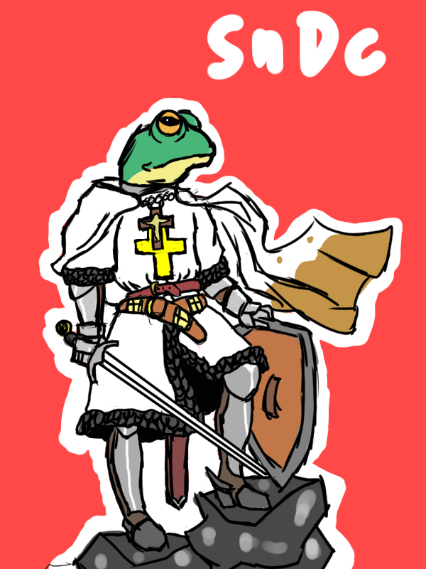froggy crusader Blank Meme Template