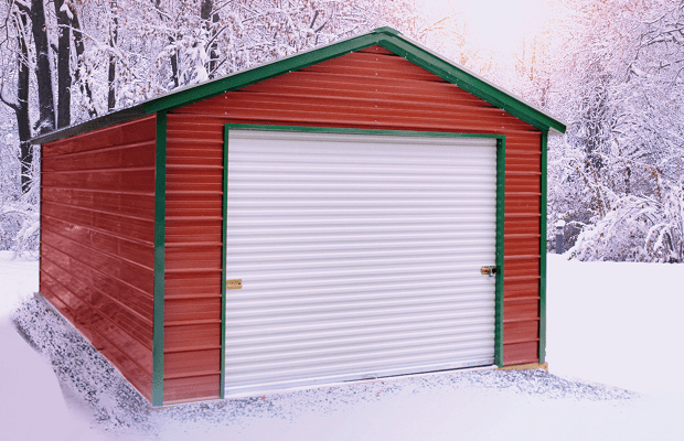 High Quality snow garage Blank Meme Template