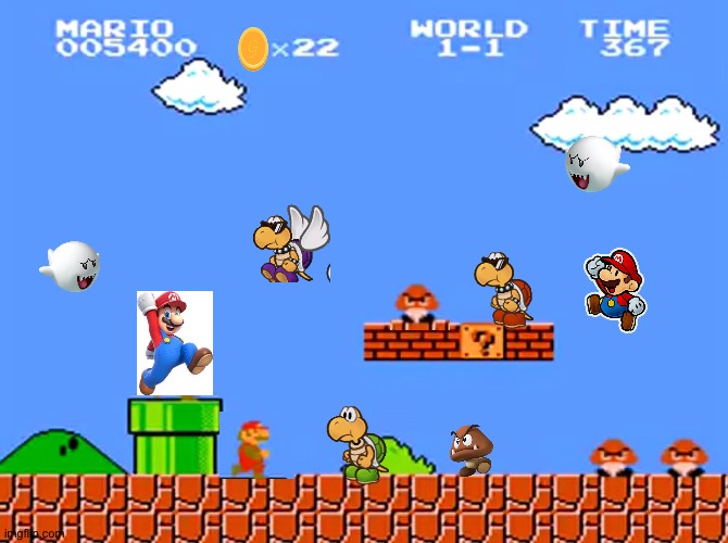 Super Marios Bros | image tagged in super mario bros classic | made w/ Imgflip meme maker