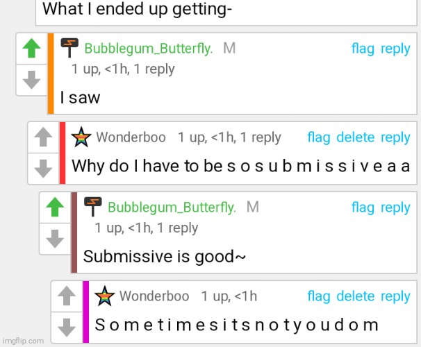 I met a dom help | made w/ Imgflip meme maker