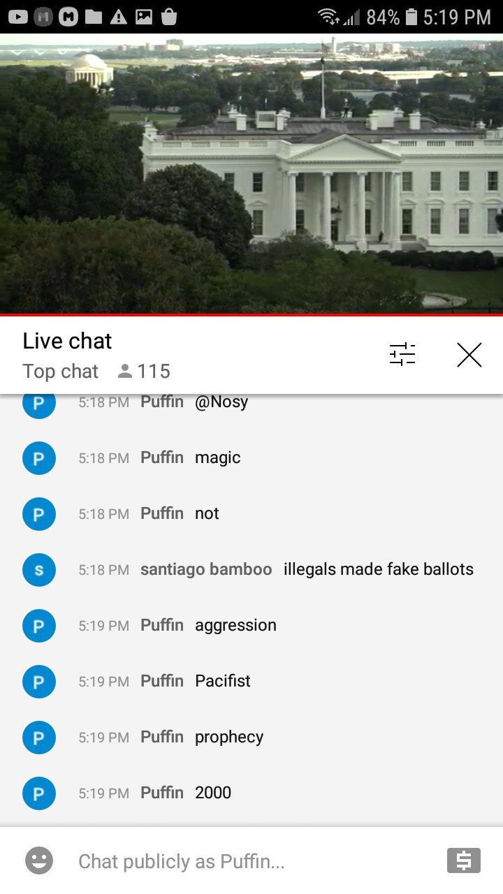 EarthTV WH chat 7-13-21 #26 Blank Meme Template