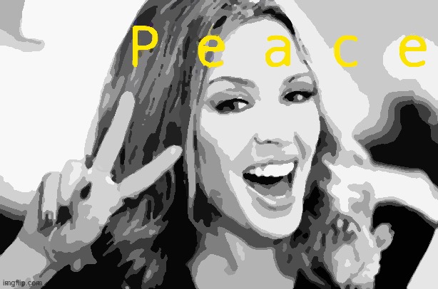 Kylie peace yellow | image tagged in kylie peace yellow | made w/ Imgflip meme maker