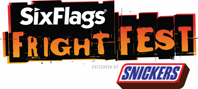 High Quality Six Flags Fright Fest logo transparent Blank Meme Template