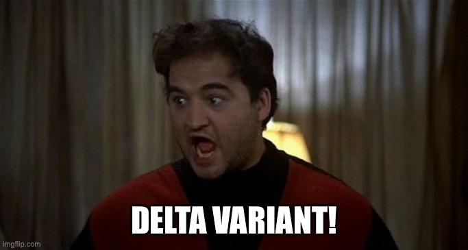 Delta Variant! | DELTA VARIANT! | image tagged in covid-19,covid 19,delta variant | made w/ Imgflip meme maker