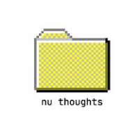 High Quality nu thoughts Blank Meme Template