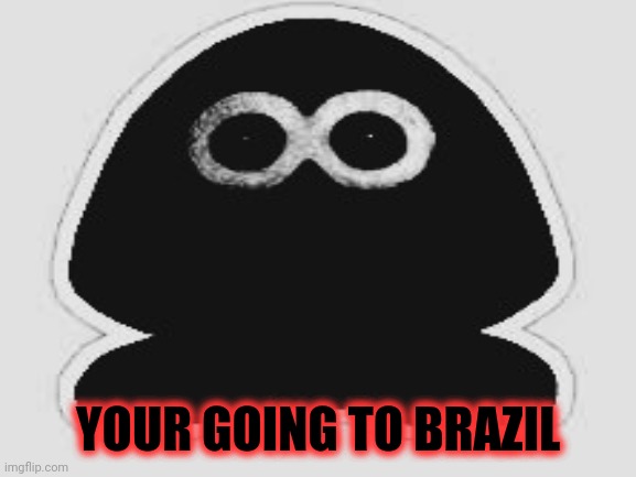 Your going to brazil | YOUR GOING TO BRAZIL | image tagged in your going to brazil | made w/ Imgflip meme maker