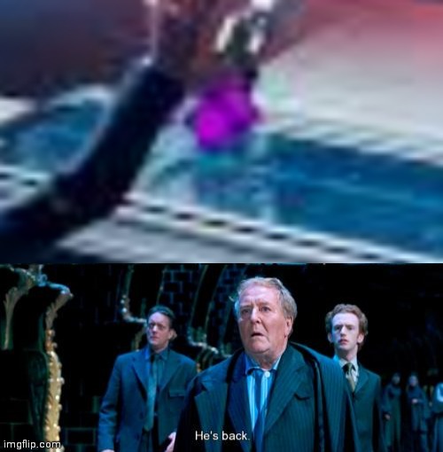 Fortnite ogs walking into the science lab be like | image tagged in he's back | made w/ Imgflip meme maker