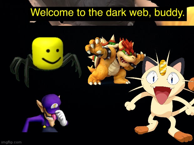 Dark web, aka internet prison. Trollges escaped from here | image tagged in black background | made w/ Imgflip meme maker