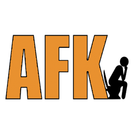 Отошел. Значок АФК. AFK картинка. AFK надпись. АФК gif.
