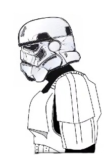 High Quality Chad Stormtrooper Blank Meme Template