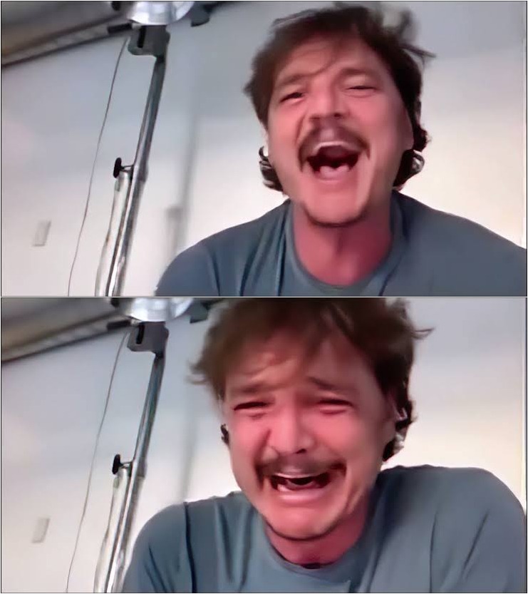 Pedro Pascal Blank Template Imgflip