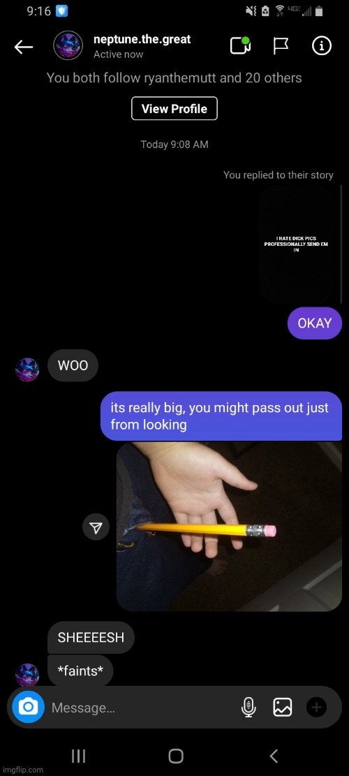 I do free d pics | made w/ Imgflip meme maker