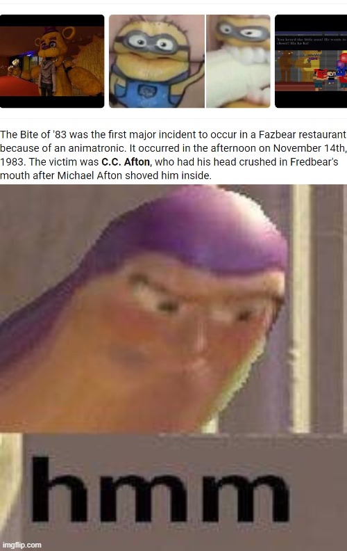 image tagged in buzz lightyear hmm | made w/ Imgflip meme maker